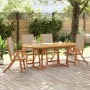 Garten-Essgruppe, 5-teilig, Massivholz Akazie und Textilene von , Gartensets - Ref: Foro24-3279314, Preis: 630,34 €, Rabatt: %