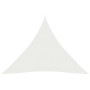 White HDPE sail awning 160 g/m² 4x4x4 m by vidaXL, Umbrellas - Ref: Foro24-311258, Price: 27,37 €, Discount: %