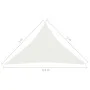 Toldo de vela blanco HDPE 160 g/m² 3x3x4,2 m de vidaXL, Sombrillas - Ref: Foro24-311254, Precio: 19,88 €, Descuento: %