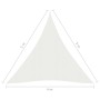 Segelmarkise HDPE weiß 160 g/m² 4x5x5 m von vidaXL, Sonnenschirme - Ref: Foro24-311261, Preis: 29,56 €, Rabatt: %