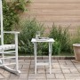 Mesa auxiliar plegable madera maciza de álamo blanca by , Garden tables - Ref: Foro24-4008873, Price: 34,17 €, Discount: %
