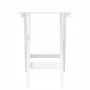 Klappbarer Beistelltisch aus massiver weißer Pappelholzplatte von , Gartentische - Ref: Foro24-4008873, Preis: 31,74 €, Rabat...
