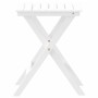 Mesa auxiliar plegable madera maciza de álamo blanca by , Garden tables - Ref: Foro24-4008873, Price: 34,17 €, Discount: %