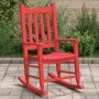 Mecedora para niños madera maciza de álamo roja by , Rocking chairs - Ref: Foro24-4008878, Price: 76,17 €, Discount: %