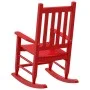 Mecedora para niños madera maciza de álamo roja by , Rocking chairs - Ref: Foro24-4008878, Price: 76,17 €, Discount: %