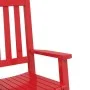 Mecedora para niños madera maciza de álamo roja by , Rocking chairs - Ref: Foro24-4008878, Price: 76,17 €, Discount: %