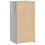 Aparador de madera de ingeniería gris Sonoma 45x41x93 cm by , Sideboards - Ref: Foro24-846360, Price: 50,41 €, Discount: %