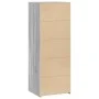 Aparador alto madera de ingeniería gris Sonoma 45x41x124 cm de , Aparadores - Ref: Foro24-846395, Precio: 61,59 €, Descuento: %