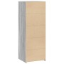 Hoher Schrank aus Sonoma-Eichenholzimitat 45x41x124 cm von , Sideboards - Ref: Foro24-846395, Preis: 62,33 €, Rabatt: %