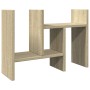 Organizador escritorio madera roble Sonoma 34,5x15,5x35,5 cm de , Clasificación y organización - Ref: Foro24-848054, Precio: ...