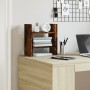 Organizador escritorio madera roble ahumado 34,5x15,5x35,5 cm de , Clasificación y organización - Ref: Foro24-848056, Precio:...
