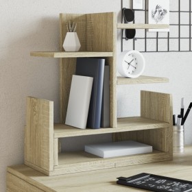 Organizador escritorio madera color roble Sonoma 49x20x52,5 cm by , Classification and organization - Ref: Foro24-848075, Pri...