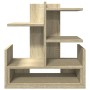 Organizador escritorio madera color roble Sonoma 49x20x52,5 cm by , Classification and organization - Ref: Foro24-848075, Pri...