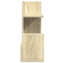 Organizador escritorio madera color roble Sonoma 49x20x52,5 cm by , Classification and organization - Ref: Foro24-848075, Pri...