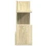 Organizador escritorio madera color roble Sonoma 49x20x52,5 cm by , Classification and organization - Ref: Foro24-848075, Pri...