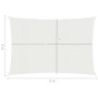 Weiße HDPE-Segelmarkise 160 g/m² 3x5 m von vidaXL, Sonnenschirme - Ref: Foro24-311239, Preis: 39,25 €, Rabatt: %