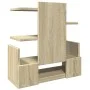 Organizador escritorio madera color roble Sonoma 49x20x52,5 cm by , Classification and organization - Ref: Foro24-848075, Pri...