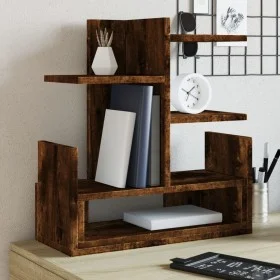 Schreibtisch-Organizer aus geräucherter Eiche 49x20x52,5 cm von , Klassifizierung und Organisation - Ref: Foro24-848077, Prei...