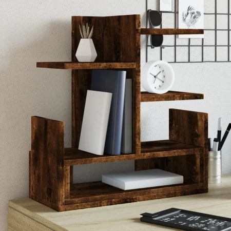 Schreibtisch-Organizer aus geräucherter Eiche 49x20x52,5 cm von , Klassifizierung und Organisation - Ref: Foro24-848077, Prei...