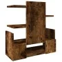 Schreibtisch-Organizer aus geräucherter Eiche 49x20x52,5 cm von , Klassifizierung und Organisation - Ref: Foro24-848077, Prei...