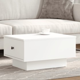 Weißer Couchtisch aus Holzwerkstoff 60x45x31 cm von , Couchtisch - Ref: Foro24-848080, Preis: 65,29 €, Rabatt: %