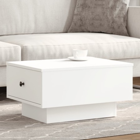 Weißer Couchtisch aus Holzwerkstoff 60x45x31 cm von , Couchtisch - Ref: Foro24-848080, Preis: 65,29 €, Rabatt: %