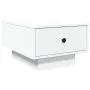 Mesa de centro madera de ingeniería blanco 60x45x31 cm by , Coffee table - Ref: Foro24-848080, Price: 64,28 €, Discount: %