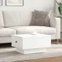 Weißer Couchtisch aus Holzwerkstoff 60x45x31 cm von , Couchtisch - Ref: Foro24-848080, Preis: 64,28 €, Rabatt: %