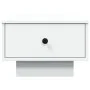 Mesa de centro madera de ingeniería blanco 60x45x31 cm by , Coffee table - Ref: Foro24-848080, Price: 64,28 €, Discount: %