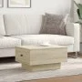 Mesa de centro madera de ingeniería roble Sonoma 60x45x31 cm by , Coffee table - Ref: Foro24-848082, Price: 63,59 €, Discount: %
