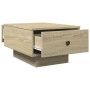 Wohnzimmertisch aus Sonoma-Eiche Spanplatte 60x45x31 cm von , Couchtisch - Ref: Foro24-848082, Preis: 64,70 €, Rabatt: %