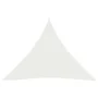 White HDPE sail shade 160 g/m² 4.5x4.5x4.5 m by vidaXL, Umbrellas - Ref: Foro24-311260, Price: 37,36 €, Discount: %