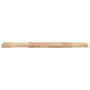 Schwimmendes Regal aus unbehandeltem massivem Akazienholz 120x30x4 cm von , Regale und Regale - Ref: Foro24-3279459, Preis: 7...
