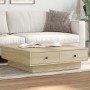 Mesa de centro madera de ingeniería roble Sonoma 90x90x28 cm by , Coffee table - Ref: Foro24-848089, Price: 100,22 €, Discoun...