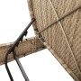 Tumbona doble con cojines ratán sintético beige by , Loungers - Ref: Foro24-368093, Price: 280,30 €, Discount: %