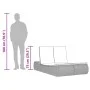Tumbona doble con cojines ratán sintético beige by , Loungers - Ref: Foro24-368093, Price: 295,76 €, Discount: %
