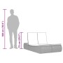 Tumbona doble con cojines ratán sintético marrón by , Loungers - Ref: Foro24-368091, Price: 267,49 €, Discount: %