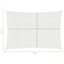 Weiße HDPE-Segelmarkise 160 g/m² 6x7 m von vidaXL, Sonnenschirme - Ref: Foro24-311249, Preis: 81,07 €, Rabatt: %