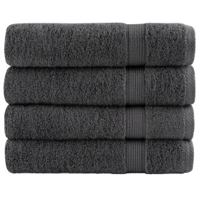 Toallas de baño SOLUND 4 unidades antracita 100x150 cm 600 gsm de , Toallas - Ref: Foro24-137165, Precio: 79,84 €, Descuento: %