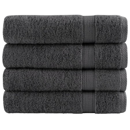 Toallas de baño SOLUND 4 unidades antracita 100x150 cm 600 gsm de , Toallas - Ref: Foro24-137165, Precio: 79,84 €, Descuento: %