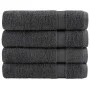 Toallas de baño SOLUND 4 unidades antracita 100x150 cm 600 gsm de , Toallas - Ref: Foro24-137165, Precio: 78,36 €, Descuento: %