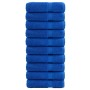 Duschhandtücher SOLUND 10 Stück blau 70x140 cm 600 g/m² von , Handtücher - Ref: Foro24-137190, Preis: 121,01 €, Rabatt: %