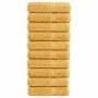 Toallas de baño SOLUND 10 unidades dorado 100x150 cm 600 gsm by , Towels - Ref: Foro24-137289, Price: 188,49 €, Discount: %