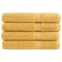 Premium-Handtücher SOLUND, 4 Stück, goldfarben, 100x200 cm, 600 g/m². von , Handtücher - Ref: Foro24-137294, Preis: 95,65 €, ...