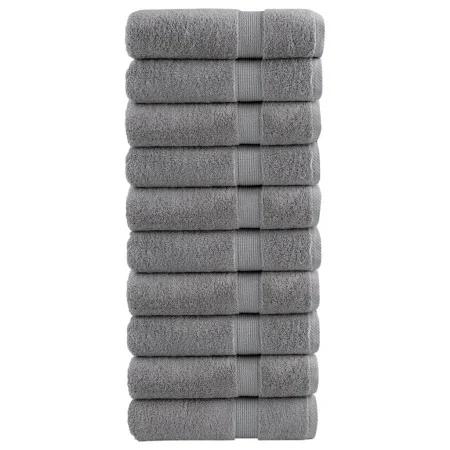 Toallas de baño SOLUND 10 unidades gris 100x150 cm 600 gsm de , Toallas - Ref: Foro24-137313, Precio: 186,93 €, Descuento: %