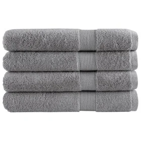 Premium-Handtücher SOLUND, 4 Stück, grau, 100x200 cm, 600 g/m². von , Handtücher - Ref: Foro24-137318, Preis: 99,39 €, Rabatt: %