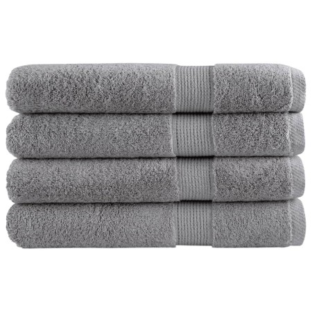 Premium-Handtücher SOLUND, 4 Stück, grau, 100x200 cm, 600 g/m². von , Handtücher - Ref: Foro24-137318, Preis: 106,23 €, Rabat...