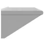 Estante de pared acero inoxidable plateado 100x45x31 cm by , Shelves and shelves - Ref: Foro24-30272, Price: 81,29 €, Discoun...