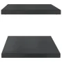 Wandregale 2 Stück Edelstahl schwarz 100x40x3 cm von , Regale und Regale - Ref: Foro24-30287, Preis: 67,13 €, Rabatt: %