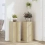 Pflanzenständer 2 Stück Eichenholz Sonoma 30x30x70 cm von , Topfständer - Ref: Foro24-852926, Preis: 71,54 €, Rabatt: %